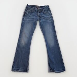 BKE Women's Boot Cut Jeans - Classic Blue